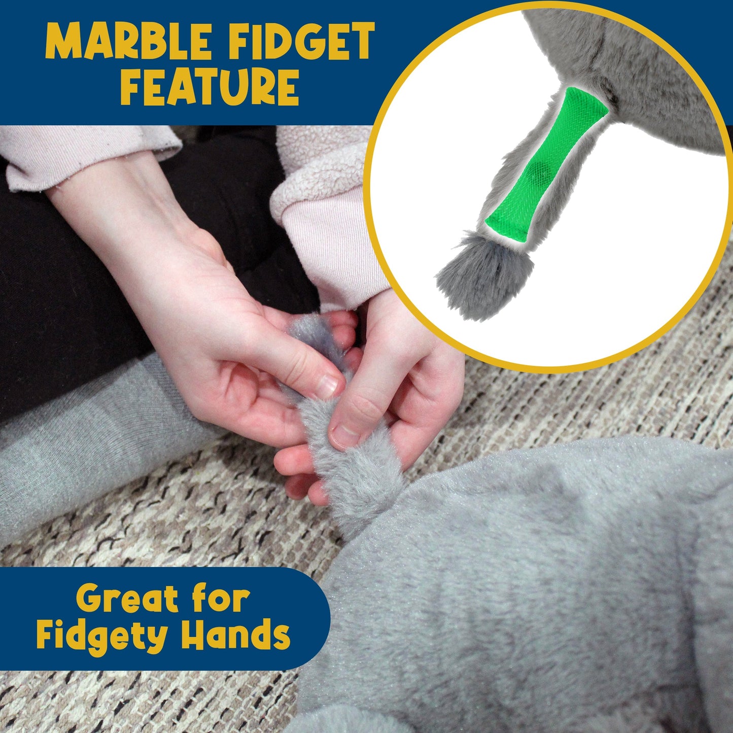 Sensory Plush Elephant - sh2473Mv1