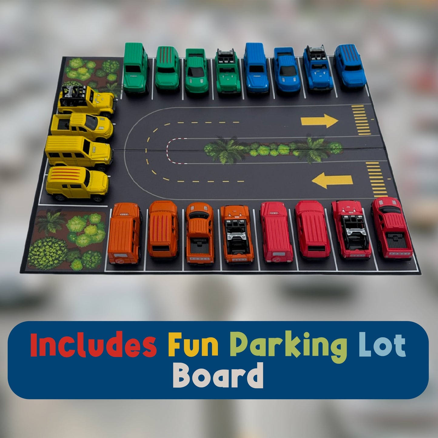 Line and Learn Car Playset - sh2580Mv1