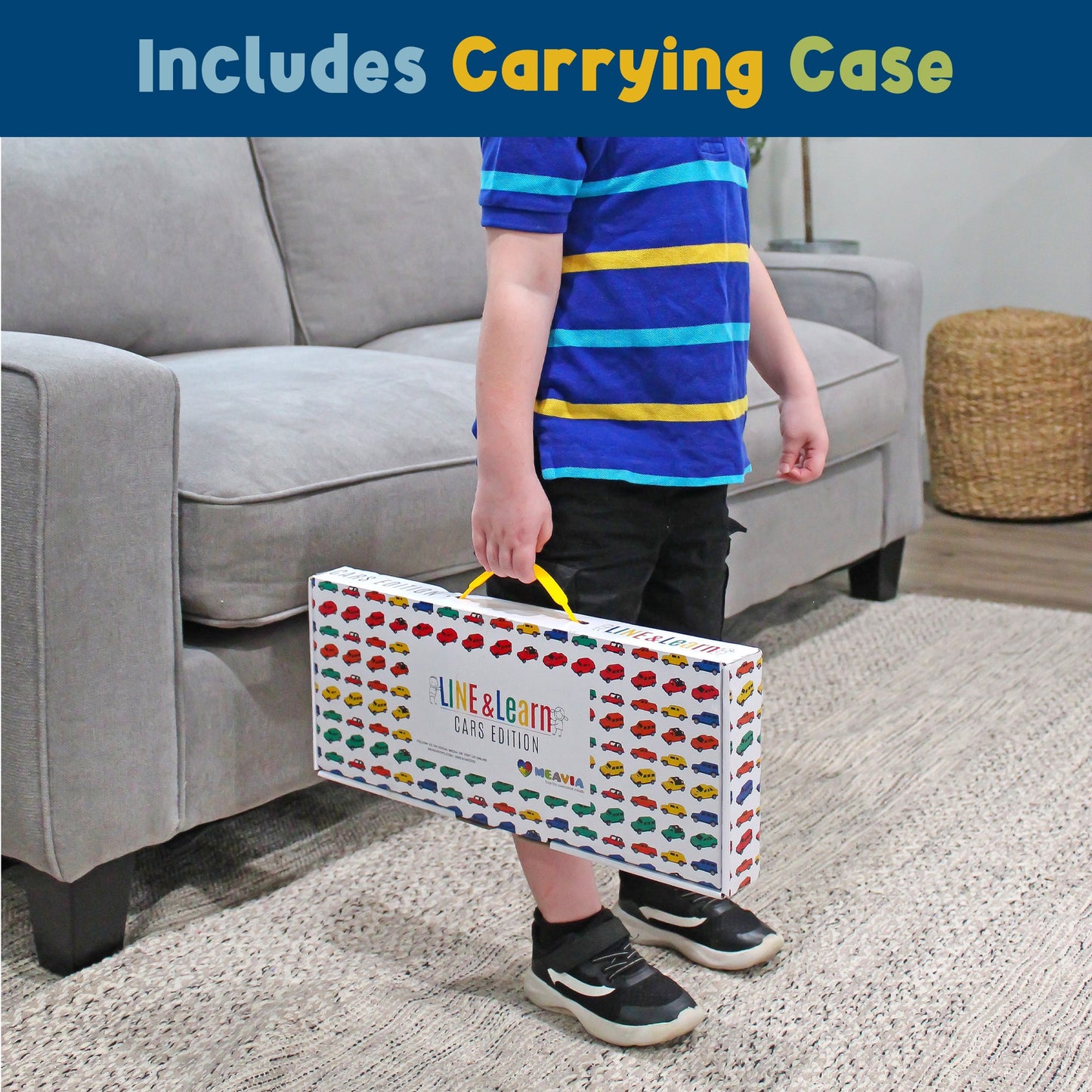 Line and Learn Car Playset - sh2580Mv1