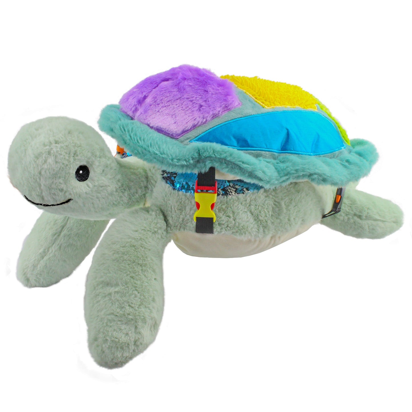 Weighted Sensory Lap Pad Sea Turtle Plush - sh2565Mv1